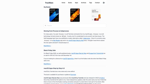 Screenshot of TrozWare