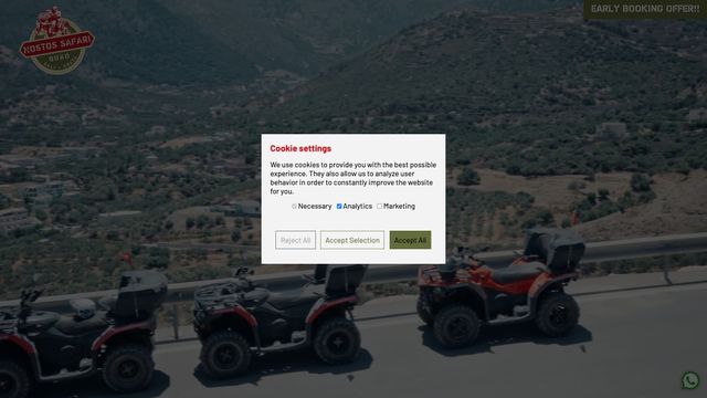 Screenshot of Nostos Safari Quad