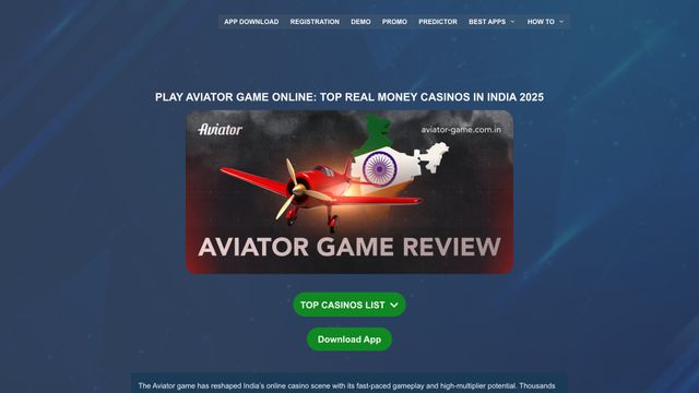 Screenshot of Aviator Game - Play the Crash Game Safely in India