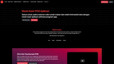 Screenshot of Cash register, Store application, Restaurant application, Website Dev