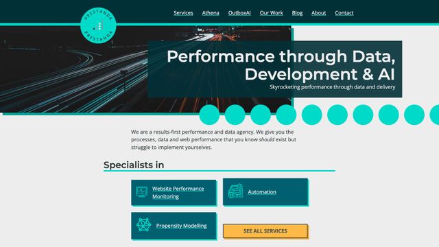 Screenshot of It means performance - Prestanda