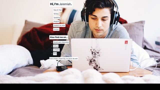 Screenshot of Jeremiah Lee