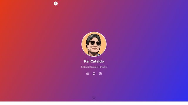 Screenshot of Kai Cataldo