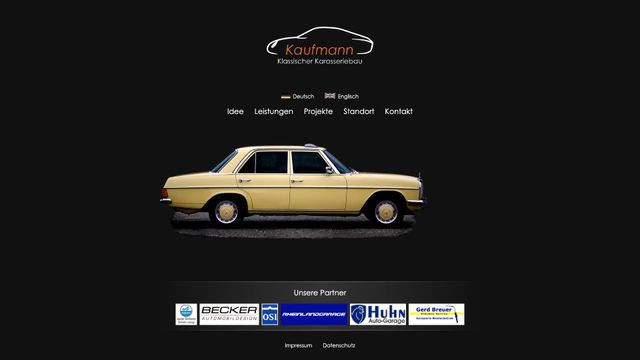 Screenshot of Klassikrohbau - Start