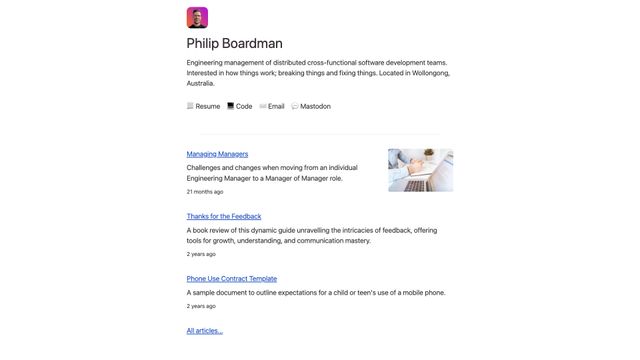 Screenshot of Philip Boardman - brd.mn