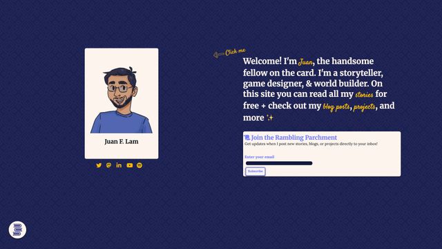 Screenshot of Juan Lam