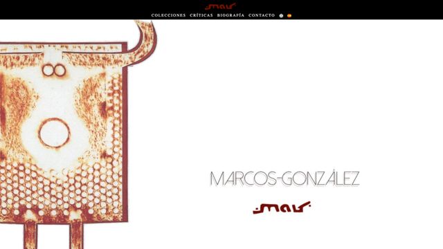 Screenshot of MAG | Marcos-González | artBarcelonaMAG