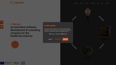 Screenshot of repado