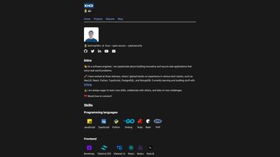 Screenshot of Khoi