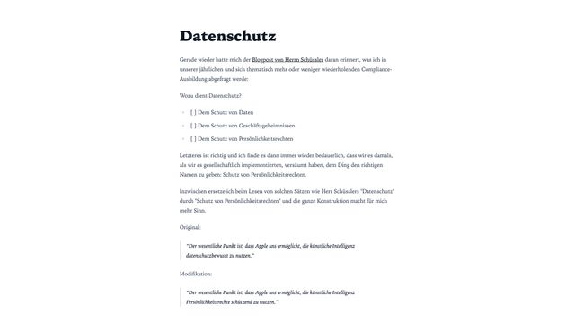 Screenshot of carsten - mein blog