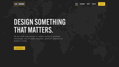 Screenshot of UX for Good
