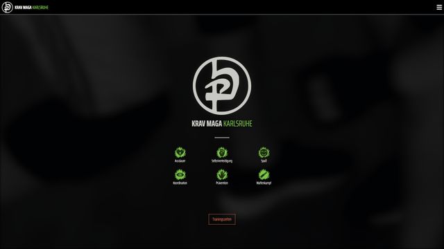 Screenshot of Krav Maga Karlsruhe Selbstverteidigung
