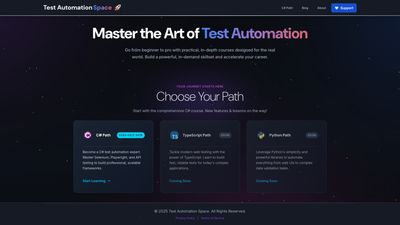 Screenshot of Test Automation