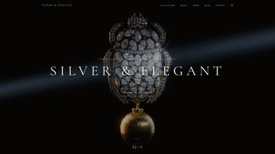 Screenshot of Silver & Elegant