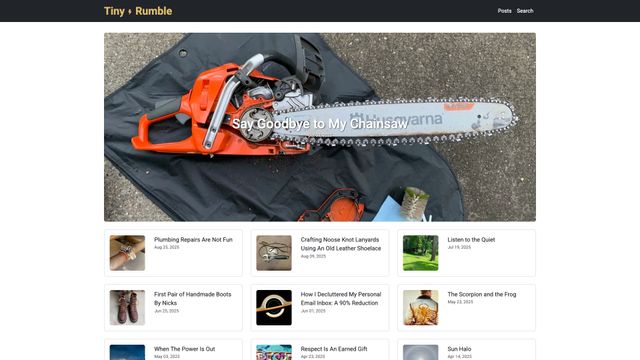 Screenshot of Tiny Rumble