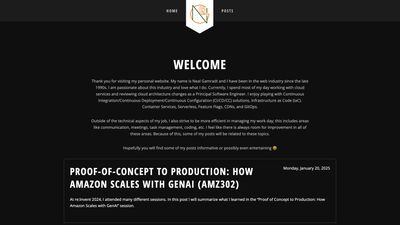 Screenshot of Neal Gamradt