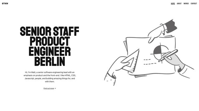 Screenshot of Matt Richards