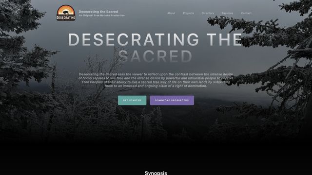 Screenshot of Desecrating the Sacred