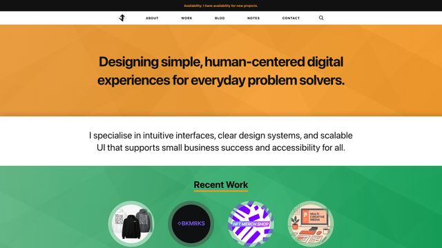 Screenshot of Juan Fernandes - Freelance Web Designer