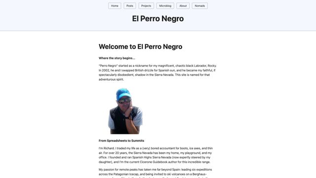 Screenshot of El Perro Negro