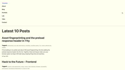 Screenshot of Nooshu