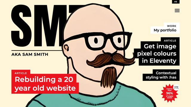 Screenshot of SMTH / Sam Smith