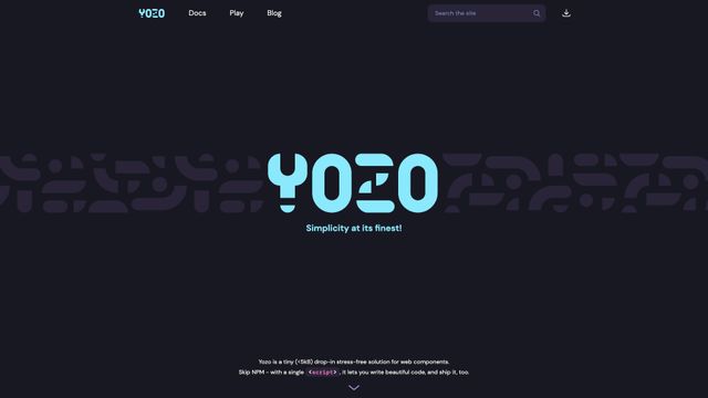 Screenshot of Home | YOZO