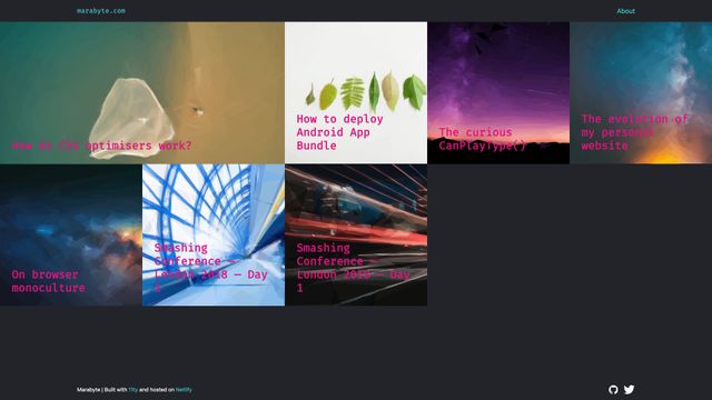 Screenshot of marabyte.com