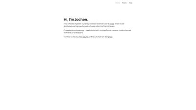 Screenshot of Jochen