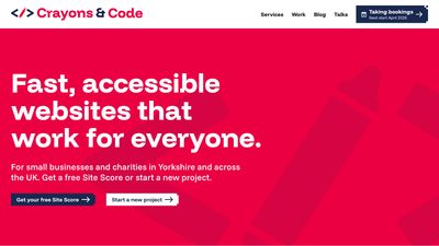Screenshot of Crayons & Code