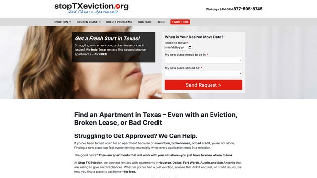 Screenshot of Stop TX Eviction