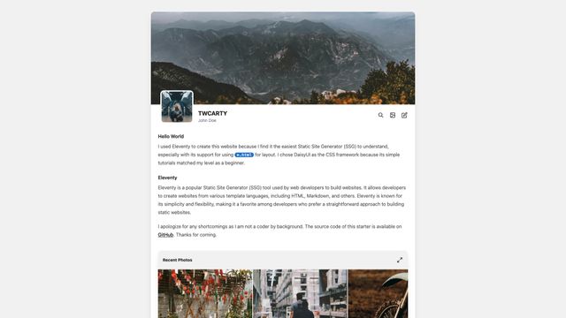 Screenshot of TWCARTY