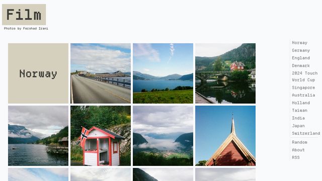 Screenshot of Film by Fershad