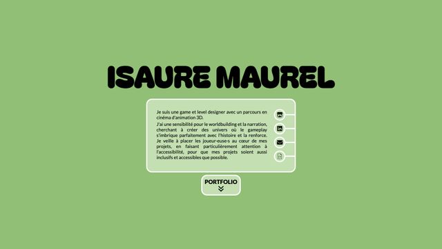 Screenshot of Isaure Maurel