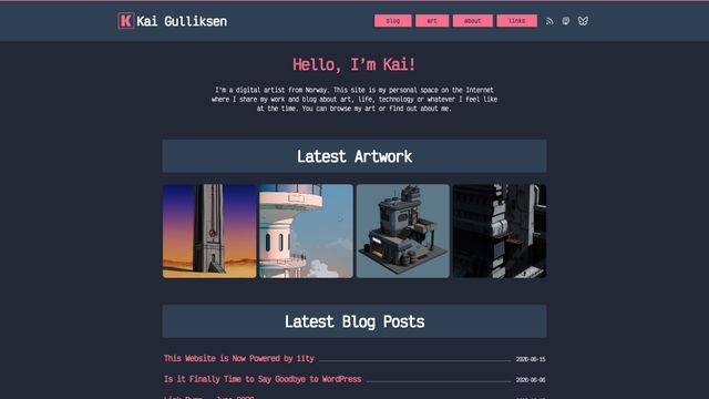 Screenshot of Kai Gulliksen