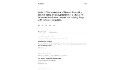 Screenshot of Terminal