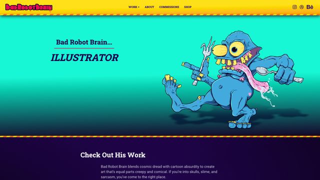 Screenshot of Bad Robot Brain