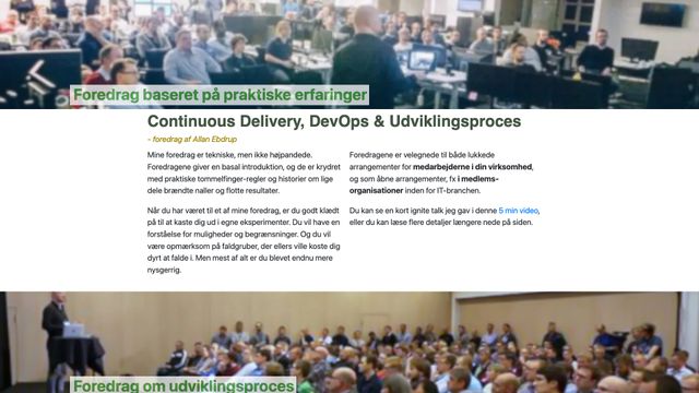 Screenshot of Allan Ebdrup - foredrag