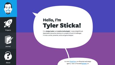 Screenshot of Tyler Sticka