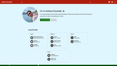 Screenshot of Anthony Ciccarello