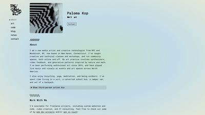 Screenshot of Paloma Kop