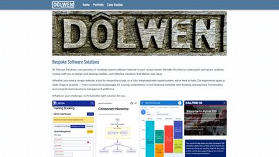 Screenshot of Dolwen Solutions