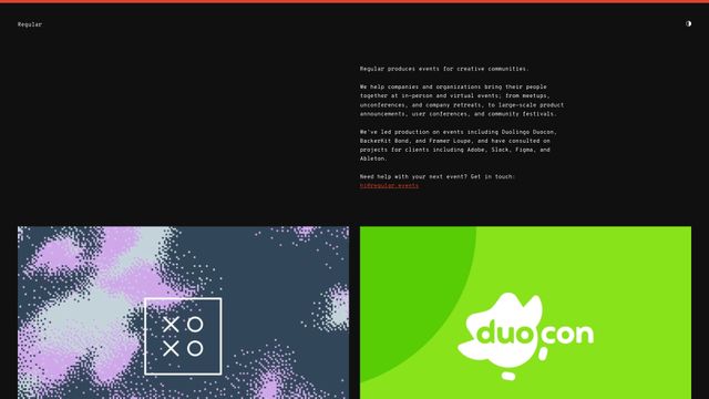 Screenshot of Regular