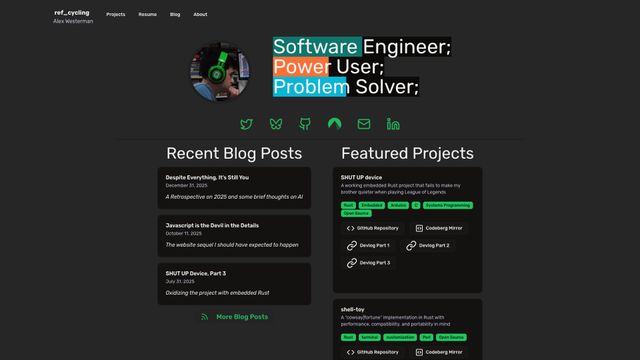 Screenshot of Home - ref_cycling