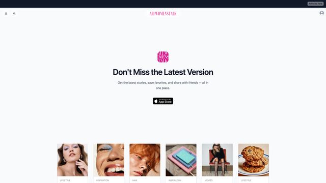 Screenshot of Allwomenstalk