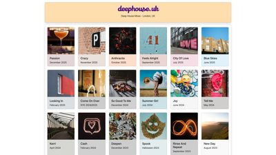 Screenshot of Deep House Mixes