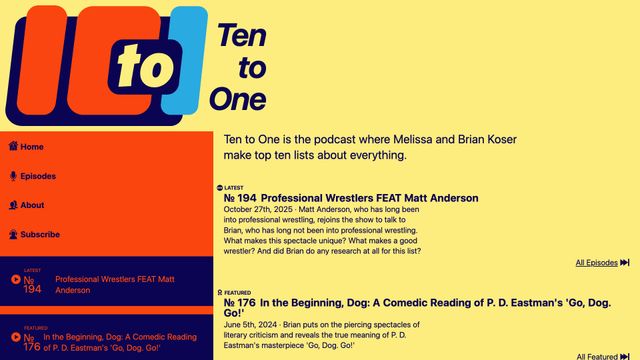 Screenshot of Ten to One