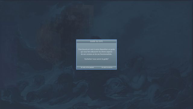 Screenshot of Chercheur d'Art