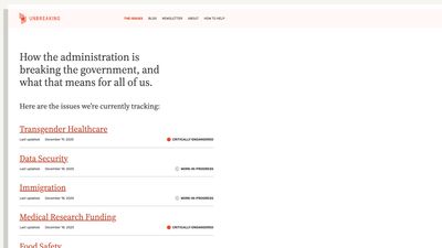 Screenshot of UNBREAKING