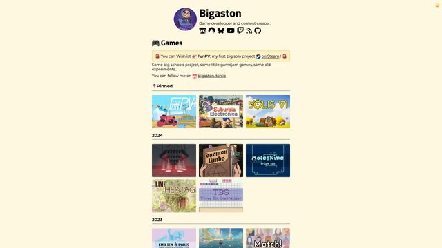 Screenshot of Bigaston